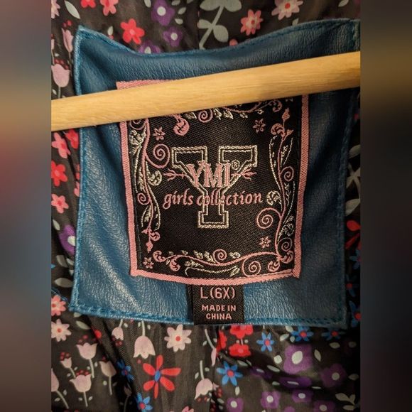 YMI Blue Quilted Kids Jacket - Picture 8 of 13